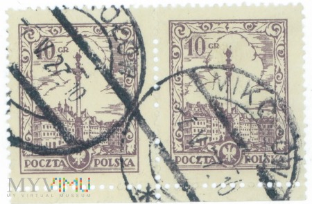 Duże zdjęcie Znaczek 10 groszy- para- maj 1927