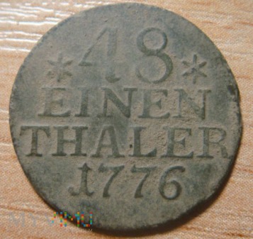 Duże zdjęcie 48 einen thaler, 1776, A