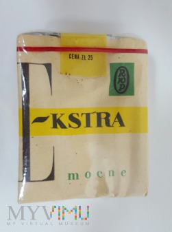 Papierosy EKSTRA MOCNE bez Filtra 1982 rok.