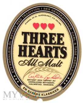 THREE HEARTS All Malt