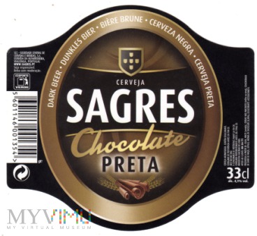 Duże zdjęcie Sagres Chocolate Preta