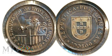 Portugalia, 100 ESCUDOS 1990