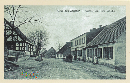 Gruß aus Zantoch - Gasthof von Franz Scheibe