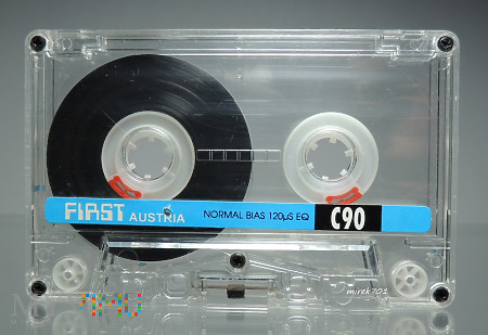 Duże zdjęcie First Austria C90 kaseta magnetofonowa