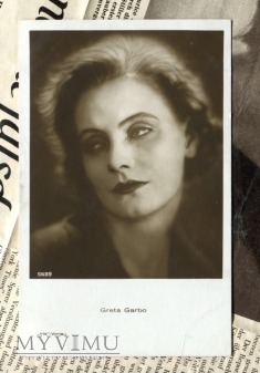 Duże zdjęcie Greta Garbo IRIS Verlag nr 5699 Vintage Postcard