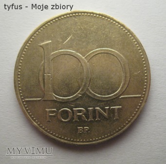 100 FORINT - Węgry (1995)
