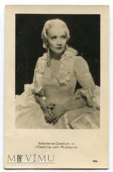 Marlene Dietrich MARLENA JOSPE Holandia nr 614