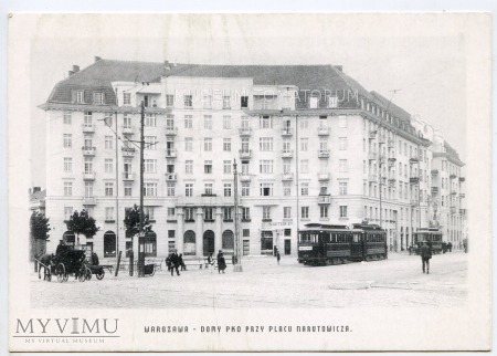 W-wa - Plac Narutowicza - Dom PKO - 1930 ok.