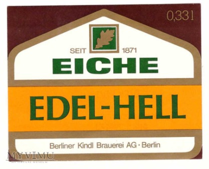 Kindl, Eiche Edel-Hell