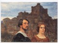 Okuń - Autoportret z żoną