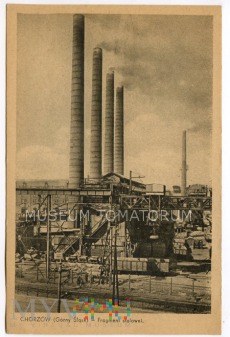 Śląsk przemysłowy - Chorzów - stalownia - l. 50-te