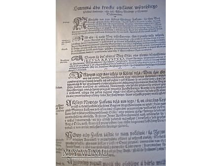BIBLIA BRZESKA - Zagubiona Karta 1563 r. ?