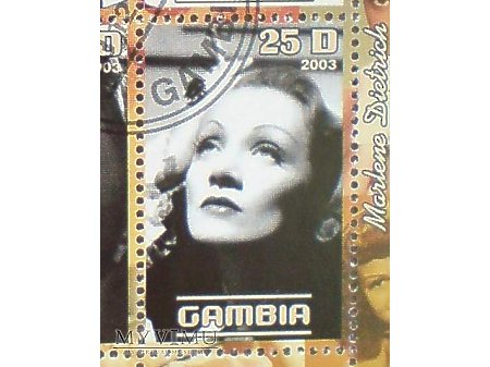 Marlene Dietrich Gambia 2003 Classic Actresses