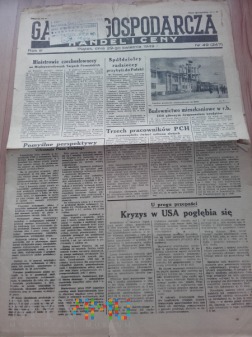 Duże zdjęcie Gazeta Gospodarcza 29 kwiecień 1949