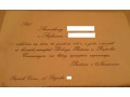 zaproszenie na ślub Prądnik Czerwony 1937