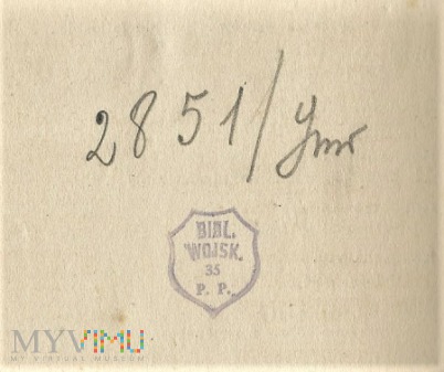 Bibl. Wojsk. 30 P.P.