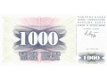 Bośnia i Hercegowina - 1 000 dinarów (1992)