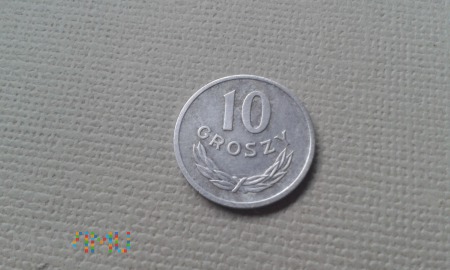 10 groszy Al z 1962 roku