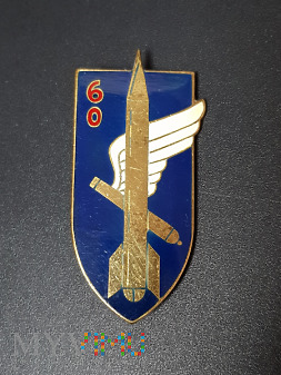 Pamiątkowa odznaka 60 Pułku Artylerii - Francja
