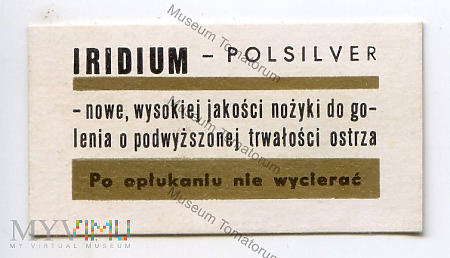 IRIDIUM POLSILVER