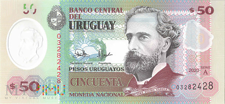 Urugwaj - 50 pesos (2020)