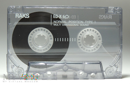 Raks ED-X 60 kaseta magnetofonowa