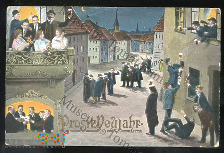 Wesoła kompania noworoczna - 1914