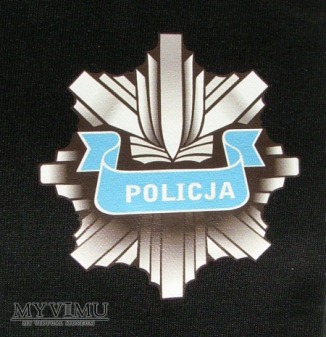 Koszulka czarna policji do munduru ćwiczebnego