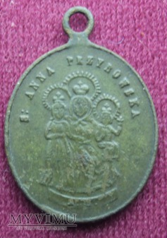 Medalik ze św. Anną