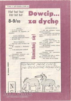 Dowcip...za dychę 8-9/93