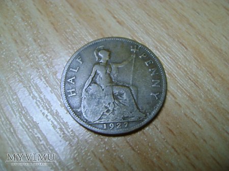 half penny 1927