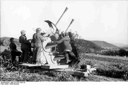 Niemiecki nabój kal. 37mm.