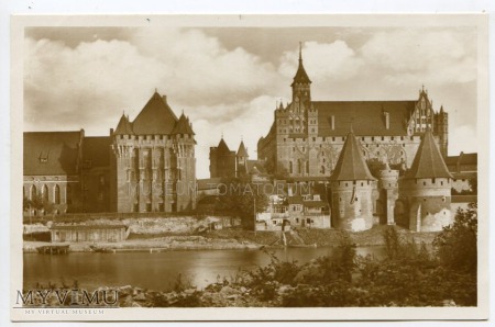 Duże zdjęcie Malbork Marienburg - Zamek Krzyżacki 1929