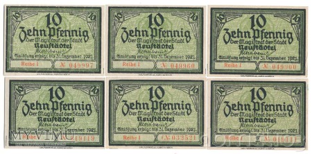 Notgeld 10 pf. - 1921 r.