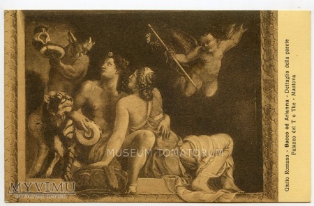 Duże zdjęcie Z faunem w tle - Giulio Romano - Bachus i Ariadna
