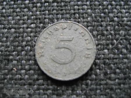 5 pfennigów 1940 J