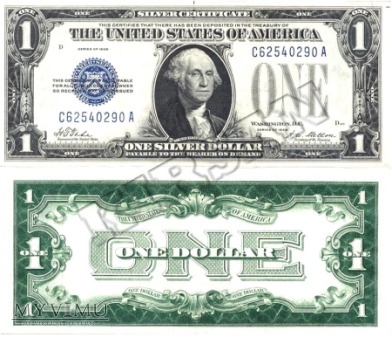 Duże zdjęcie Banknot $ 1.00 1928 r