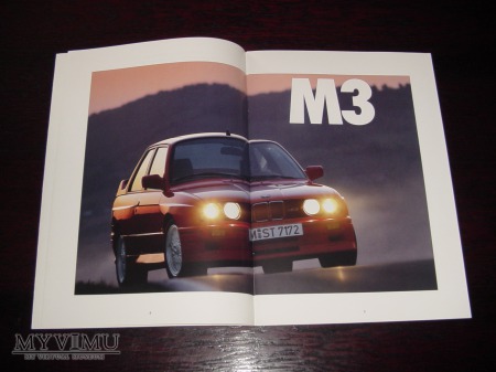Prospekt BMW M3 (E30) i M5 (E34)