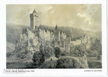 Zamek w Ojcowie - Orda 1880
