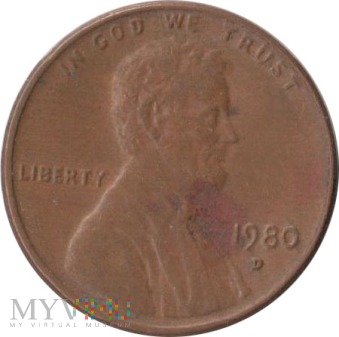 1 cent 1980 rok D