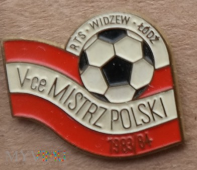 Duże zdjęcie Widzew Łódź 19 - V-ce Mistrz Polski 84