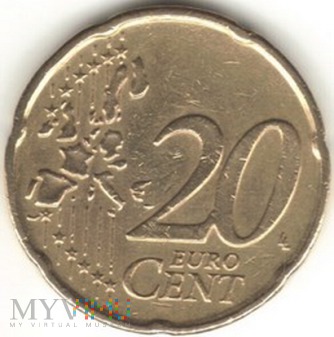 20 euro cent 1999 rf value