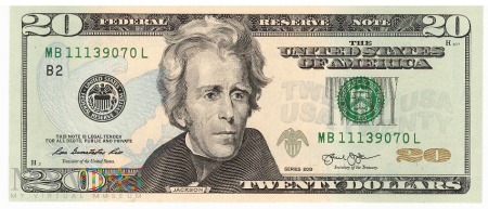 Stany Zjednoczone - 20 dolarów (2013)