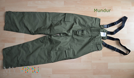 Spodnie ubrania na złą pogodę khaki SG 2013