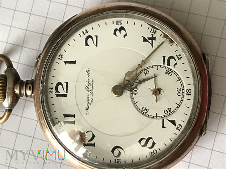 zegarek kieszonkowy srebro800 MARJAN DAJEWSKI LWÓW