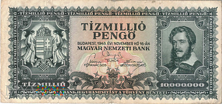 Węgry - 10 000 000 pengő (1945)