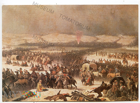 Napoleon przekracza Berezynę w 1812
