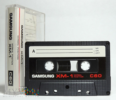 Duże zdjęcie Samsung XM-1 C60 kaseta magnetofonowa