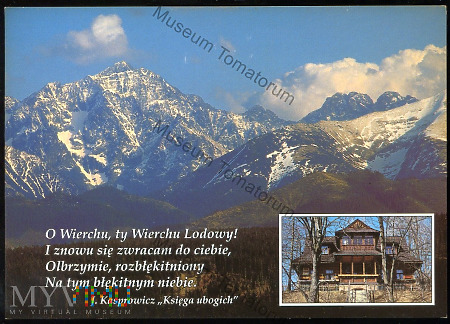 Muzeum Kasprowicza - Tatry - lata 90-te XX w.