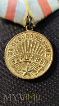 Duże zdjęcie Medal Za Wyzwolenie Warszawy - CCCP